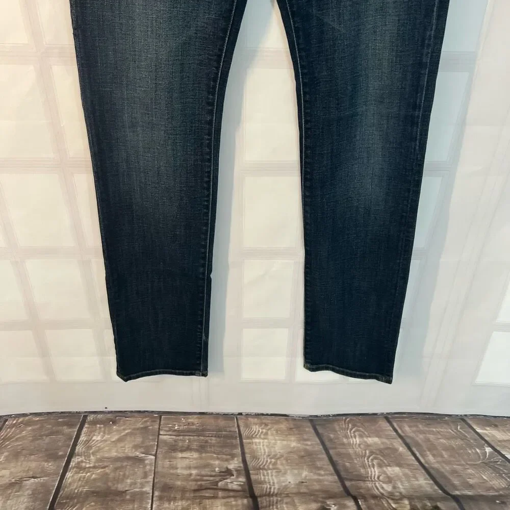 DL 1961 Dark Blue DL PRO 360° Comfort Russell Slim Straight Jean Ford 30 x 33 - Picture 5 of 12